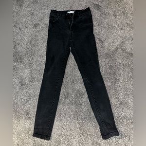 Garage Black High Rise Jeans